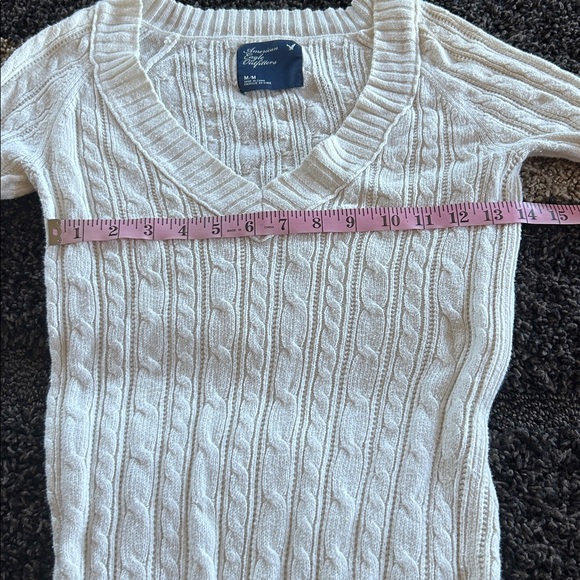 AEO Cream sweater - Picture 3 of 6